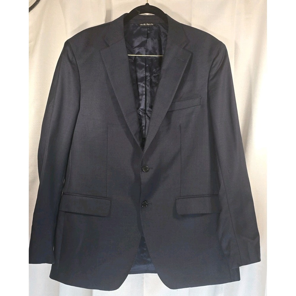 Ermenegildo Zegna Saks Fifth Ave Blazer Mens 42L Slim Fit Wool Silk Sport Coat